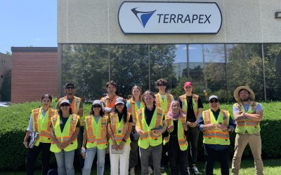 Terrapex Team Picture in front of Terrapex Building.